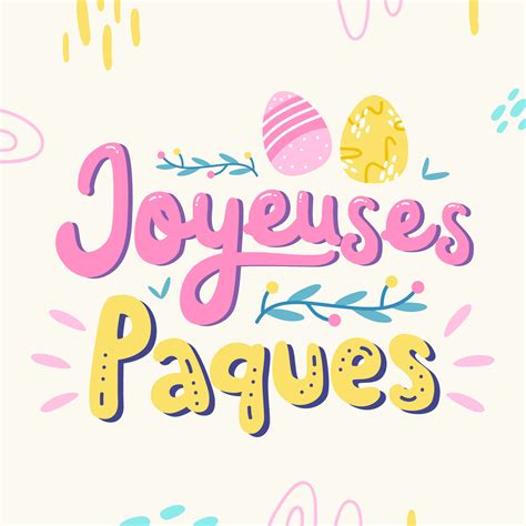joyeuses paques in english
